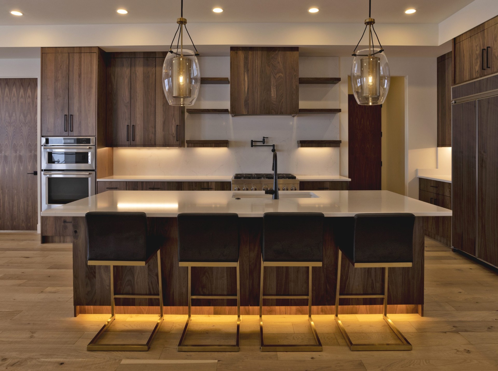 Custom kitchen built by NCW members